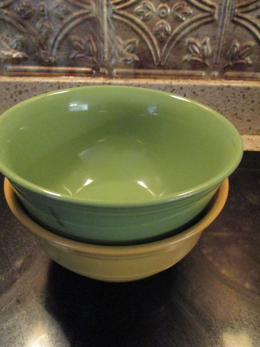 Pair (2) Mainstays Stoneware Soup, Cereal or Ice Cream Bowls